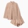 Комплект женский (рубашка, шорты) KAFTAN Basic line, р. 46, кофейный