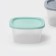 Set of square containers Biofresh, 3 pcs: 0.23 l, 0.5 l, 0.9 l, color mix