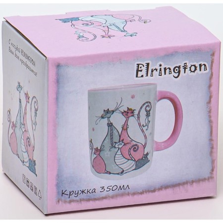 Elrington mug "Cats", 350 ml-2
