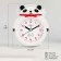 Clock - desktop an alarm clock "Cute panda" children's, discrete move, 16 x 13 cm, aa