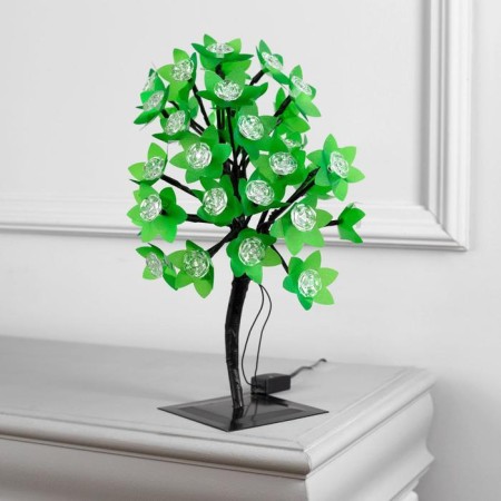 LED bush "Flowers" 30 cm, 32 LED, blinking, 220 V, glow of multi (RG/RB)-1