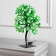 LED bush "Flowers" 30 cm, 32 LED, blinking, 220 V, glow of multi (RG/RB)