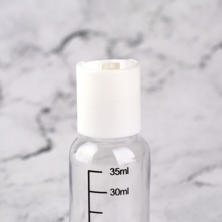 Storage set, in a case, 5 items, with markings, white/transparent color-4
