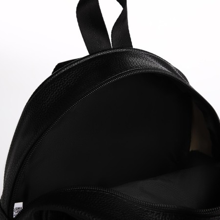 Baby backpack for girls made of artificial leather "Cat" 27x23x10 cm-5