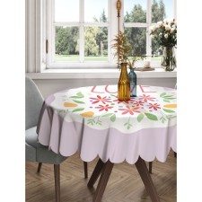 The tablecloth “Love”, round, Saten, d = 150 cm