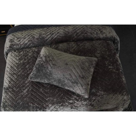 A set with a blanket "Fernand", size 240x260 cm, 50x70 cm - 2 pcs, color Stone-4