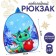 Baby backpack "Dragon in the forest", 30*25 cm