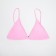 Top bathing female with triangular minaku cups, color pink size 44