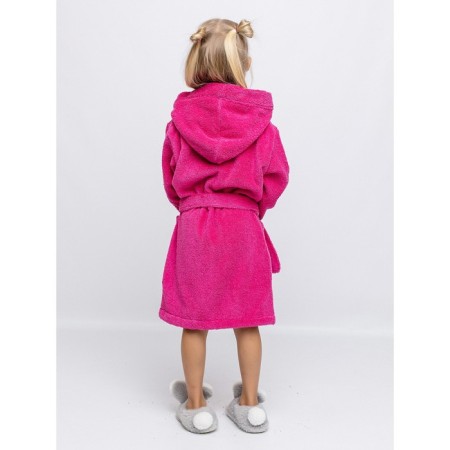 Baby robe, height 116 cm, color fuchsia-2