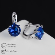 Earrings with rhinestones 