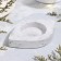 Glorifier of "Eye. Marble" from gypsum, 14.5x9.5x2cm, marble with black stripes