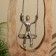 Souvenir "Switch" aluminum, mankid tree 18.5x9x62 cm