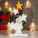 Souvenir Ceramics "Christmas tree from stars" 17x3.2x10.5 cm