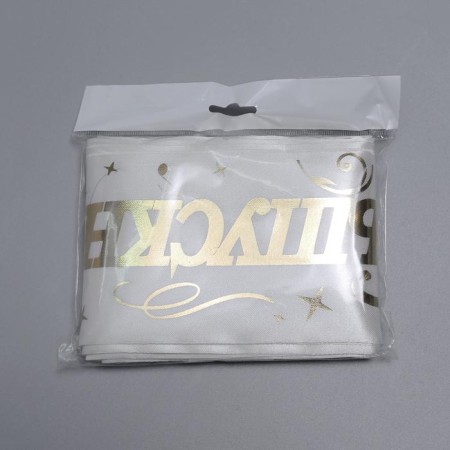 Tape "graduate 9th grade", atlas, silver, foil-1