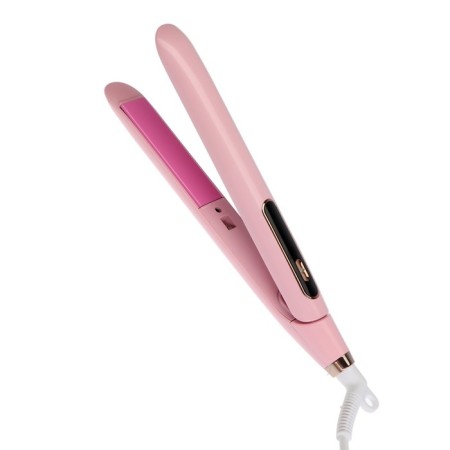 Hair rectifier Luazon LW-37, 45 W, ceramic coating, up to 230 ° C, pink-1