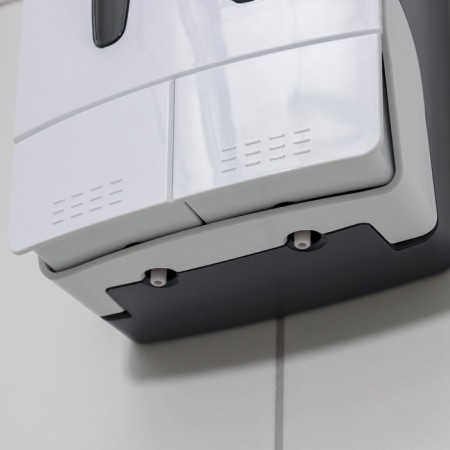 The dispenser for an antiseptic or liquid soap is mechanical, double, 1000 ml, plastic-3