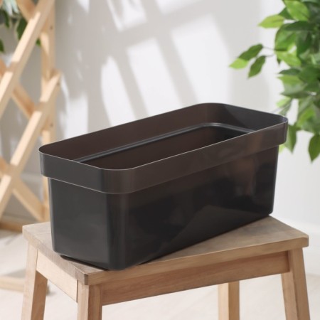 Balcony box for Eco, 40 cm, 8 l, dark granite color-5