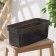 Balcony box for Eco, 40 cm, 8 l, dark granite color