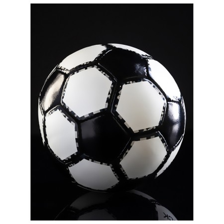 Ball football minsa Black, PU, ​​manual stitching, 32 panels, p. 5-7