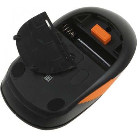 Mouse A4Tech FSTYLER FG10S Black/Orange optical (2000DPI) Silent Wireless USB for 102944-2