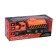 Metal “fuel” truck, inertial, orange color