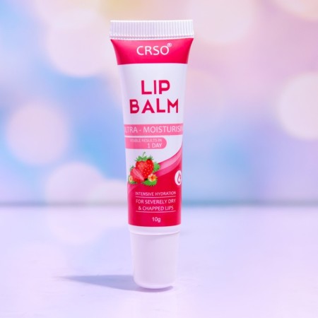 Balm-mask for lips with strawberries, healing-1