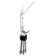 Hook-lick No. 4, polymer coating, white