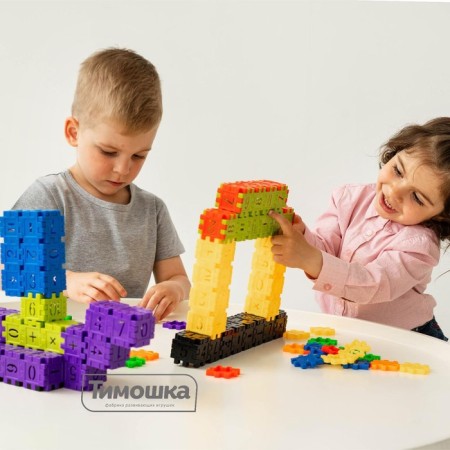 Designer "Tile-Bloks", 100 parts-1