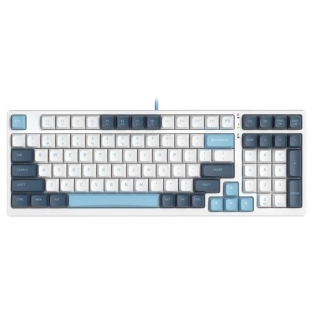 Keyboard A4Tech FS300 Mechanical White/Blue USB For Gamer LED (FS300 Panda SNO 106853-1