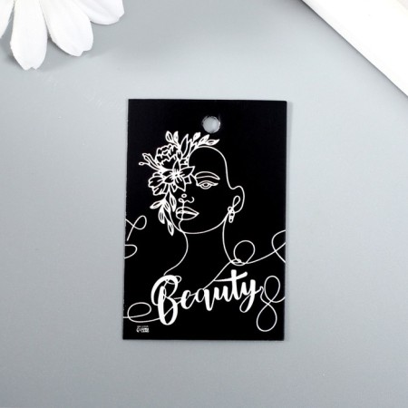 Cardboard Biro "Beauty 2" 4x6 cm