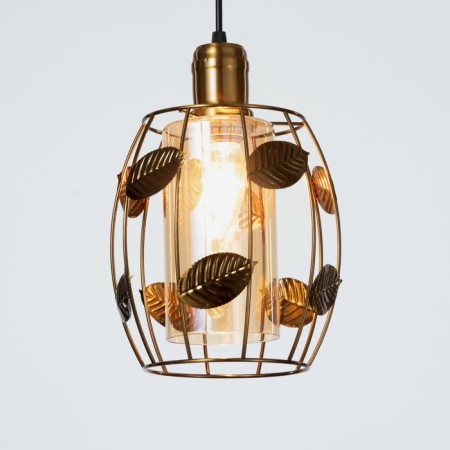 Bayerlux lamp "Laura" E27 40W gold 18x18x20-120 cm-2