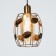 Bayerlux lamp "Laura" E27 40W gold 18x18x20-120 cm