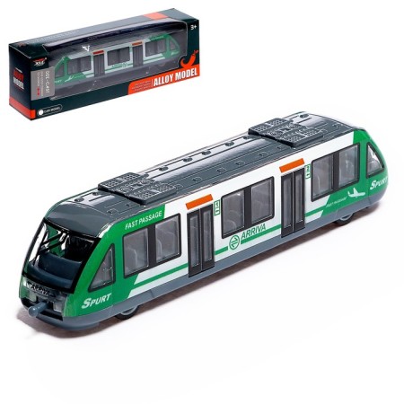 Metro train, with a coupling, inertia, mix