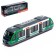 Metro train, with a coupling, inertia, mix