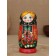 Nesting doll "forget -me -not black scarf" 5 puppet