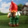 Garden figure "Dwarf Vasya with a Lantern" 43x23x21cm