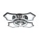 LED ceiling LED with Ambrella Light, Original, Fa576, 5XLED, 106 W, 7950LUM, 3000-6400K, Black Chromium color, transparent