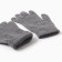 Male gloves, dark gray color, size 22