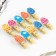 A set of clothespins for decorating the willow “with a bright Easter!”, 10 x 12 cm.