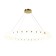 Gubbare 1020 mm hanging chandelier, LED 72W