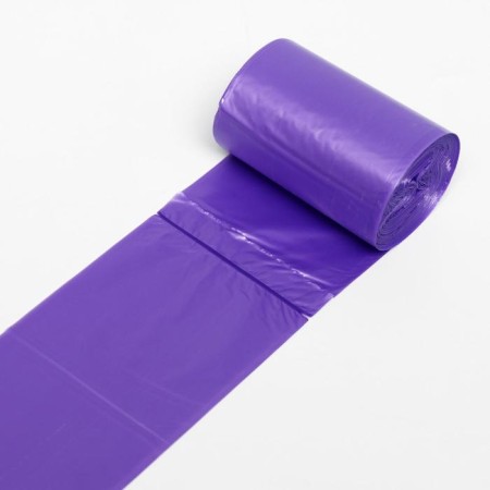 Bio packages "Piggon" for cleaning dogs 20 x 30 cm, 8 μm, roll 20 pcs, purple-1