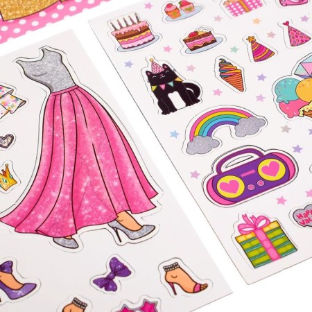 Magnetic game "Festive party", in a purse-2