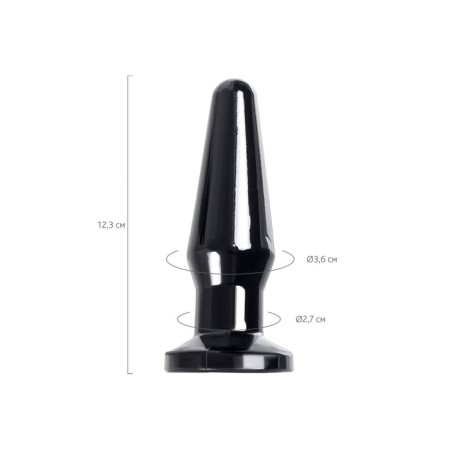 Anal sleeve Toyfa Popo pleasure gemini β, tp, 12.4 cm, black color-5