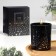 Aromatic candle "Silver Spot", blackberry, black glass