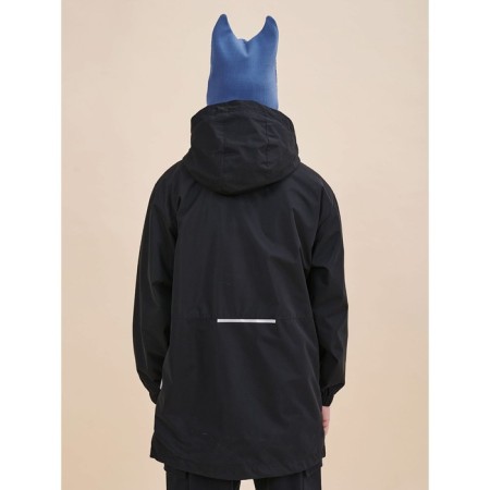 Windbreaker for boys, height 146 cm, black color-4
