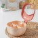 Plastic jar for bulk products "Pineapple", 4 departments, with spoons, 16.5 × 14 × 9 cm, color mix