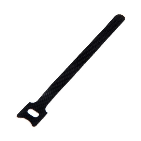Velcro screed for wires 150x10x1.5 mm tundra, black color, 10 pcs-6