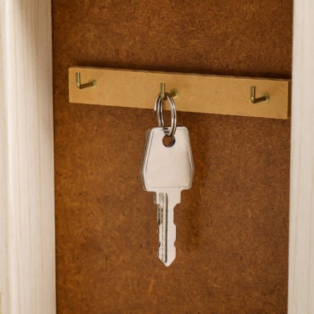 Key "White Peonies" oak milk 15x21 cm-4