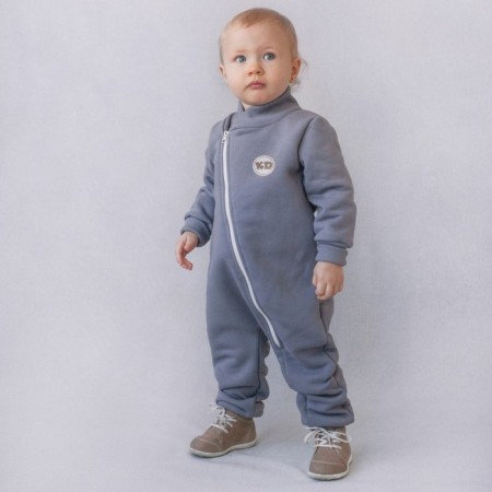 Topolino-2 overalls-heat, height 80-86 cm, color gray color-1