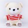 Soft toy "Bear", in pants, 18 cm